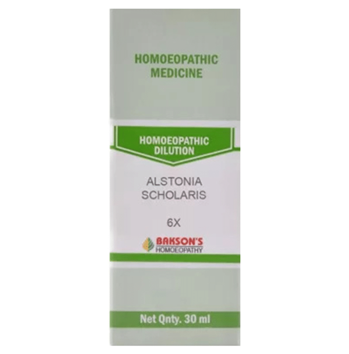 Bakson's Alstonia Scholaris Dilution 6X