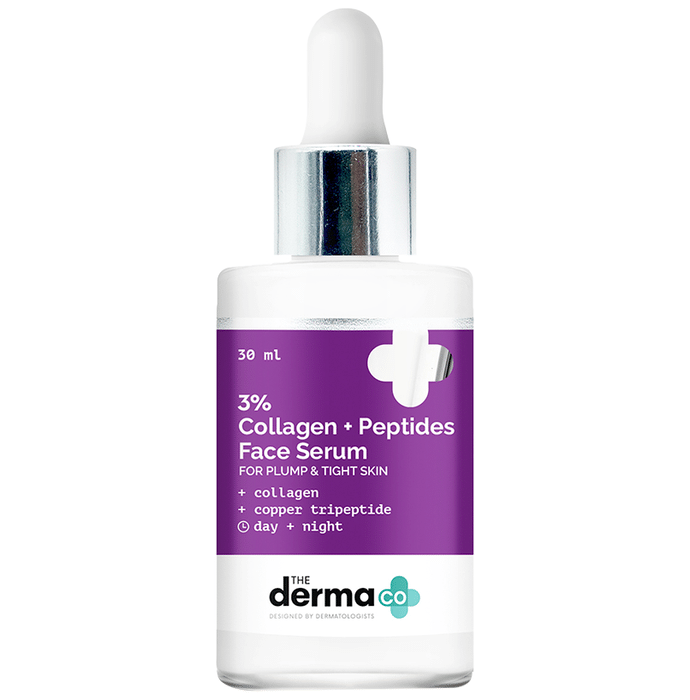The Derma Co 3% Collagen+Peptides Face Serum