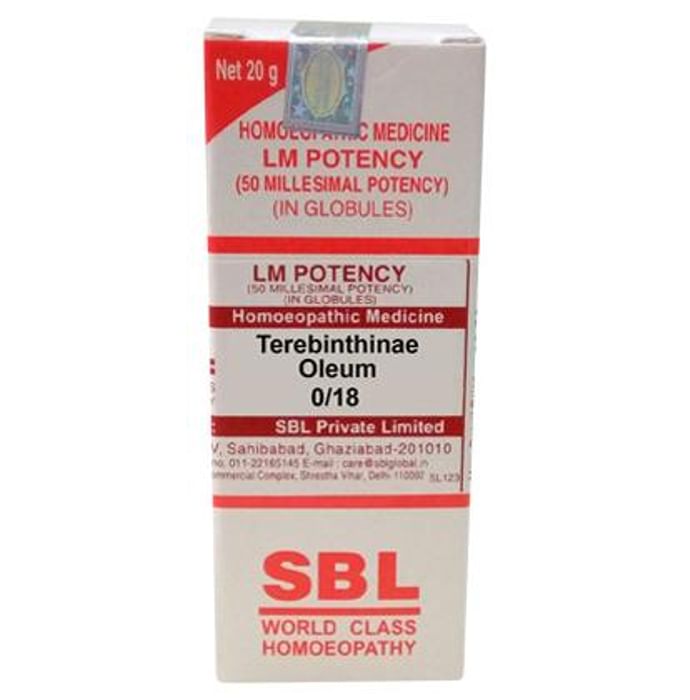 SBL Terebinthinae Oleum 0/18 LM