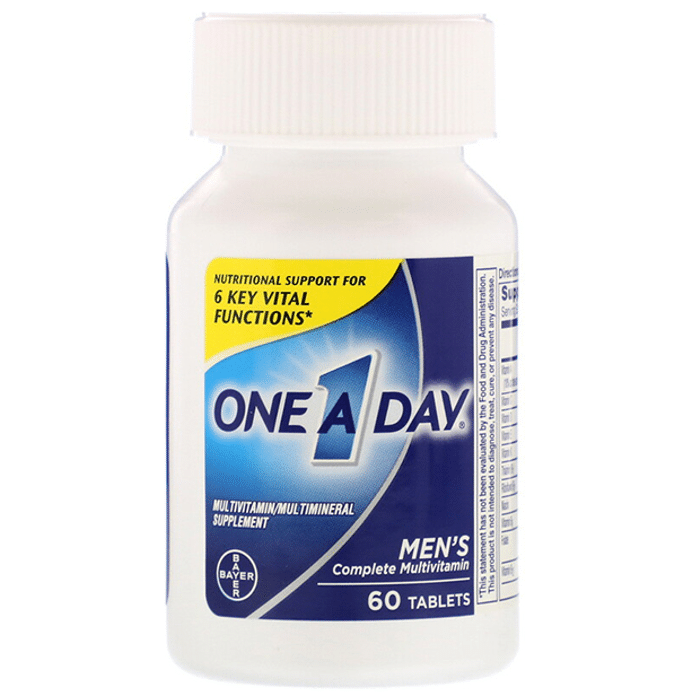 One A Day Bayer Men's Complete Multivitamin Tablet
