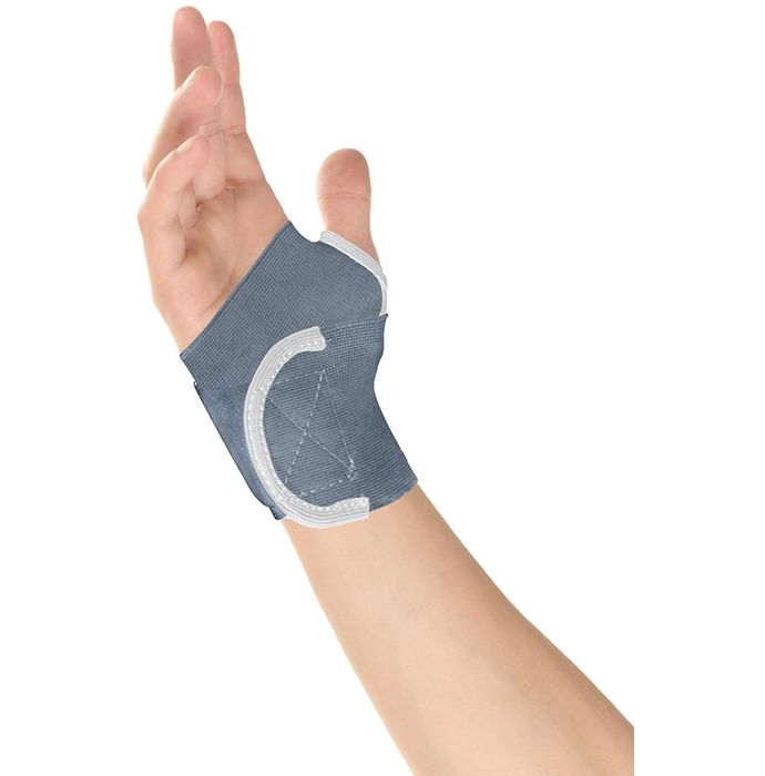 Healthgenie Wrist Brace with Thumb Support Grey
