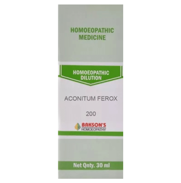 Bakson's Aconitum Ferox Dilution 200