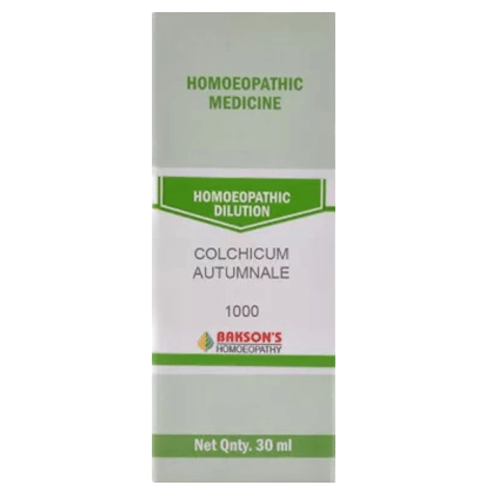 Bakson's Colchicum Autumnale Dilution 1000 CH