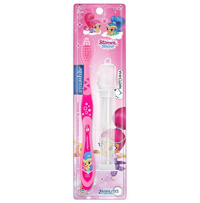 Aquawhite Watchha Toothbrush Shimmer and Shine
