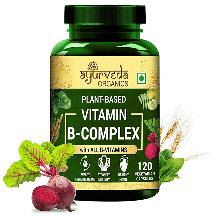 Ayurveda Organics Plant-Based B-Complex Vegetarian Capsule