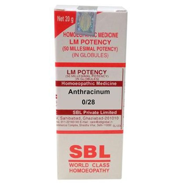 SBL Anthracinum 0/28 LM
