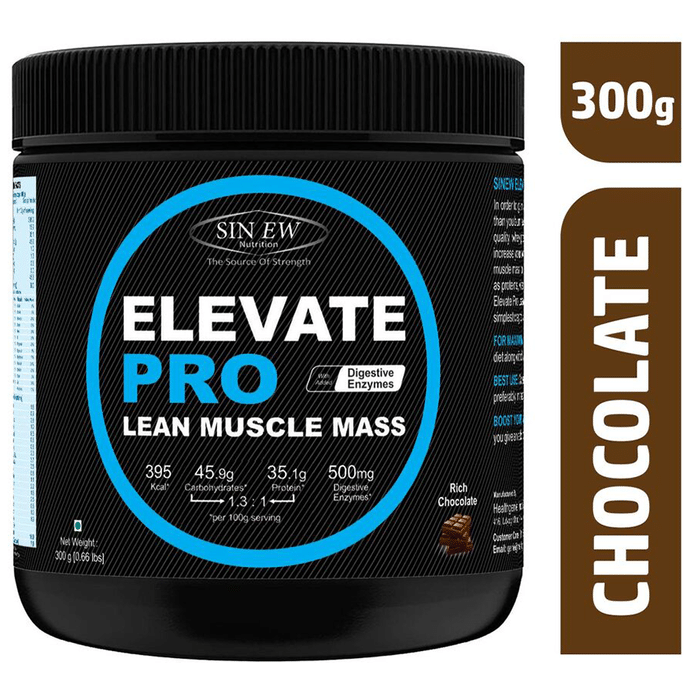 Sinew Nutrition Elevate Pro Lean Muscle Mass Rich Chocolate