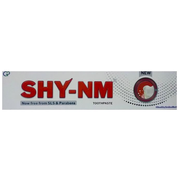 New Shy-NM Toothpaste SLS & Paraben Free