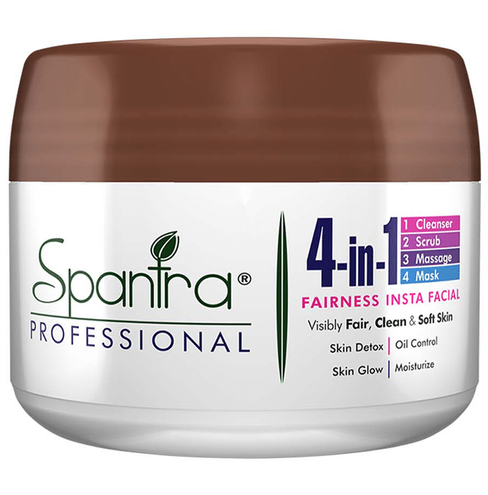 Spantra 4-in-1 Fairness Insta Facial