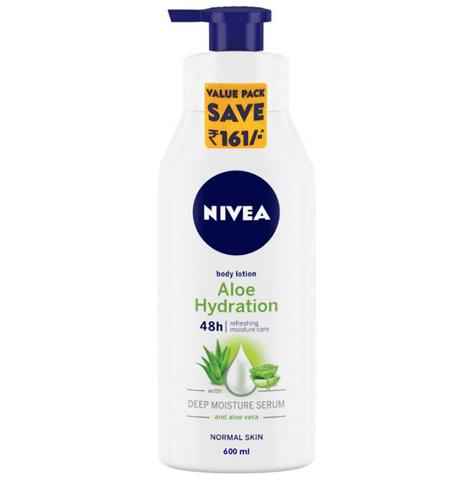 Nivea Aloe Hydration Body Lotion Value Pack for Normal Skin
