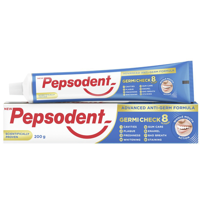 Pepsodent Germi Check 8 Actions Toothpaste