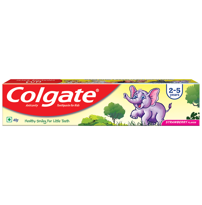 Colgate Strawberry Anticavity Toothpaste for Kids