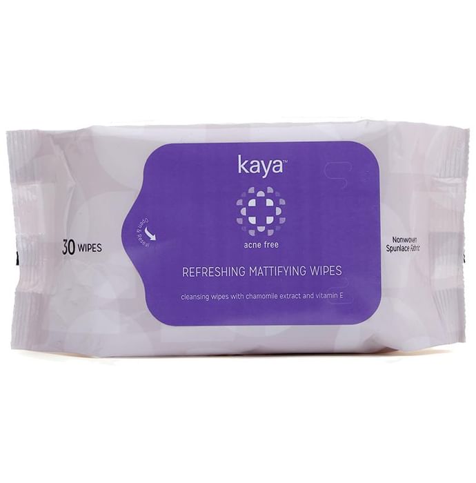 Kaya Refreshing Mattifying Wipes