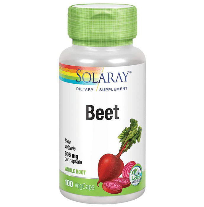 Solaray Beet 605mg Veg Cap