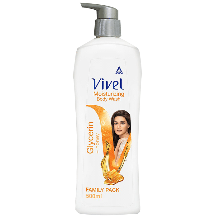 Vivel Moisturizing Body Wash Glycerin + Honey Family Pack