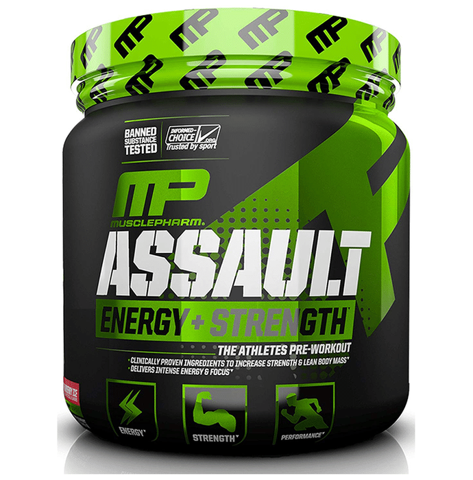 Muscle Pharm Assault Pre-Workout Powder Strawberry
