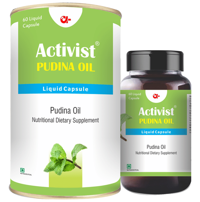 Activist Pudina Oil Liquid Capsule