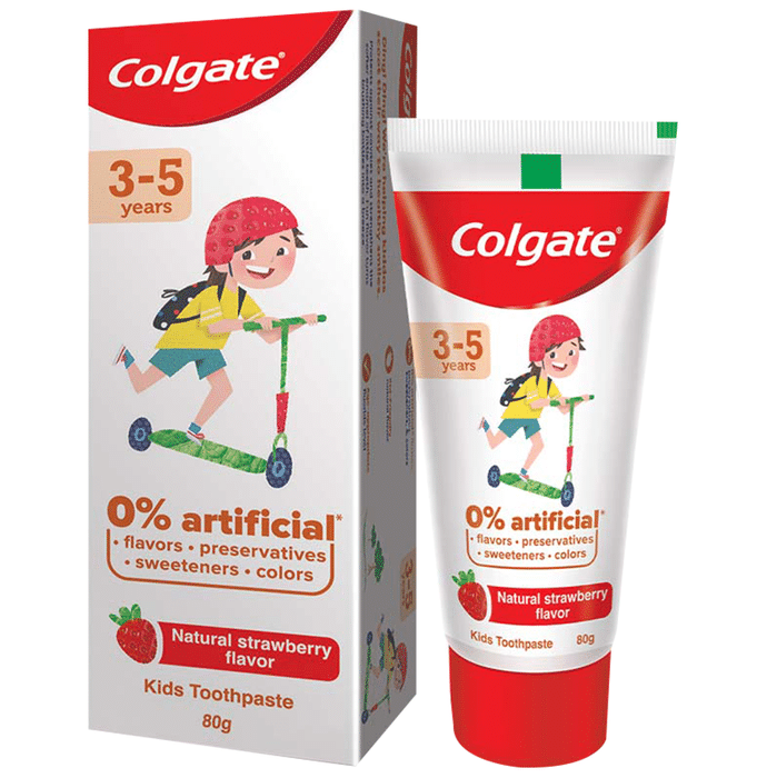 Colgate Kids Toothpaste (3-5 Years) Natural Strawberry