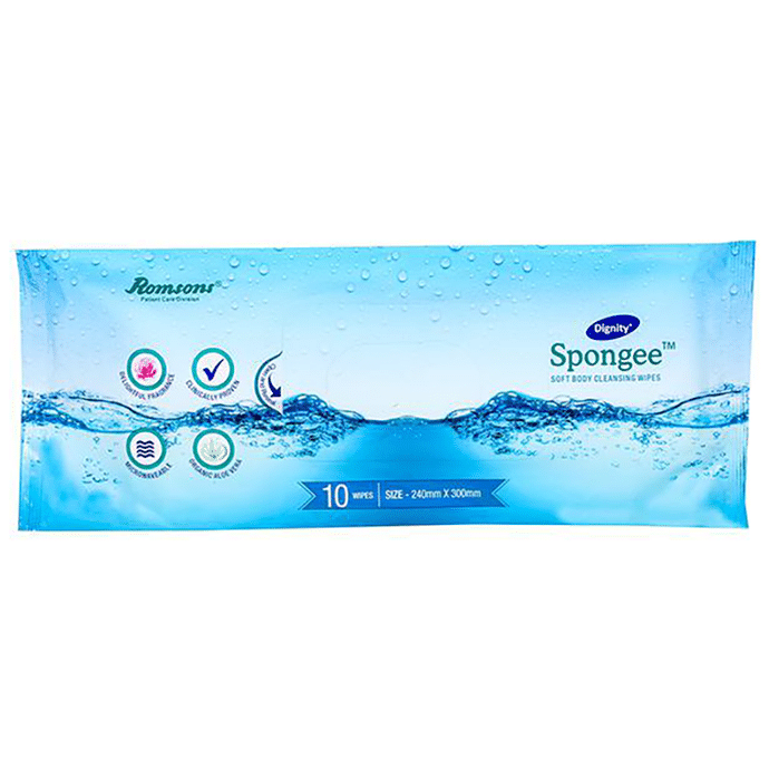 Dignity Spongee Wipes 240mm x 300mm