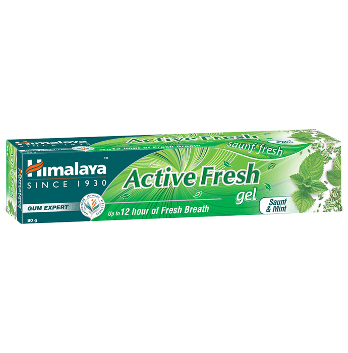 Himalaya Active Fresh Gel Saunf & Mint