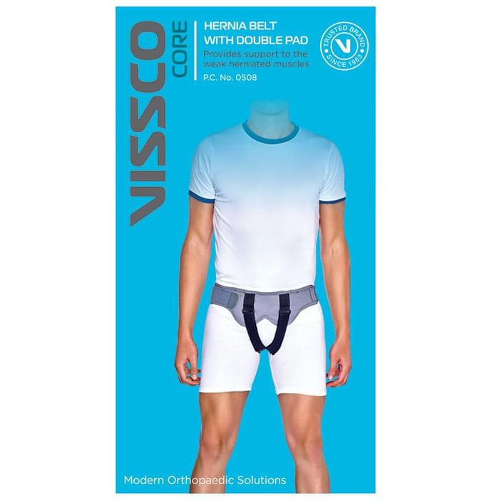 Vissco Core 0508 Hernia Belt with Double Pad XL