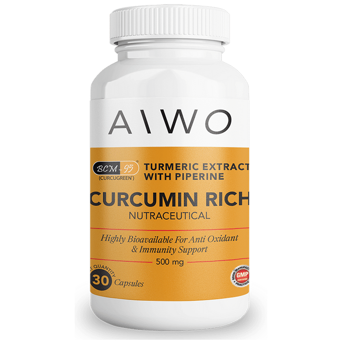 AIWO Curcumin Rich 500mg Capsule