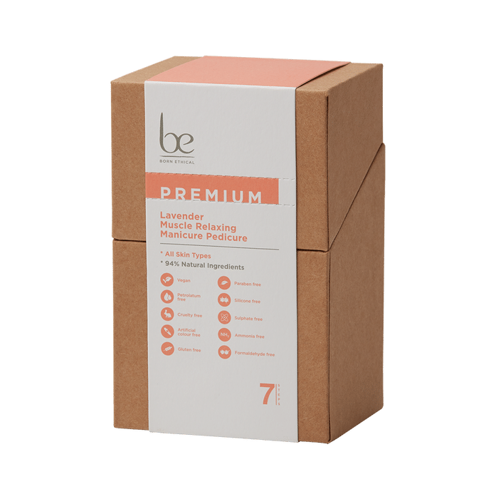Born Ethical Lavender Muscle Relaxing Manicure Pedicure Kit