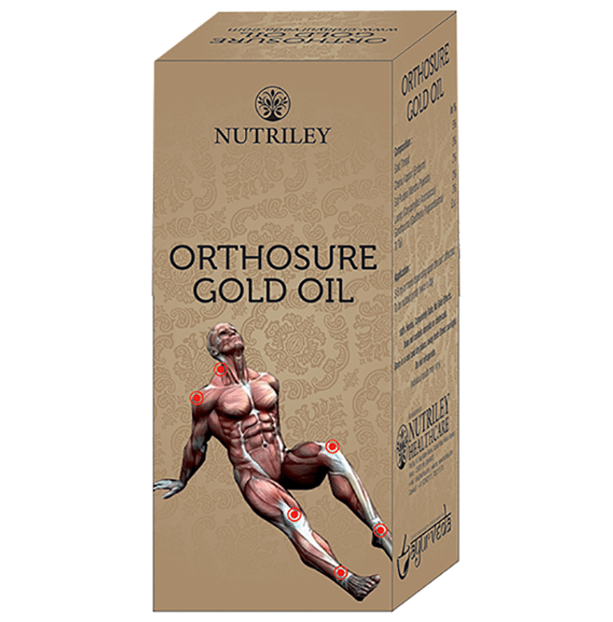 Nutriley CRD Ayurveda Orthosure Gold Oil