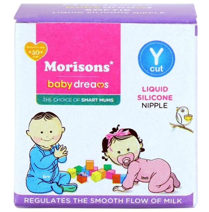 Morisons Baby Dreams Liquid Silicone Nipple-Y Cut