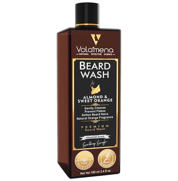 Volamena Beard Wash Almond & Sweet Orange