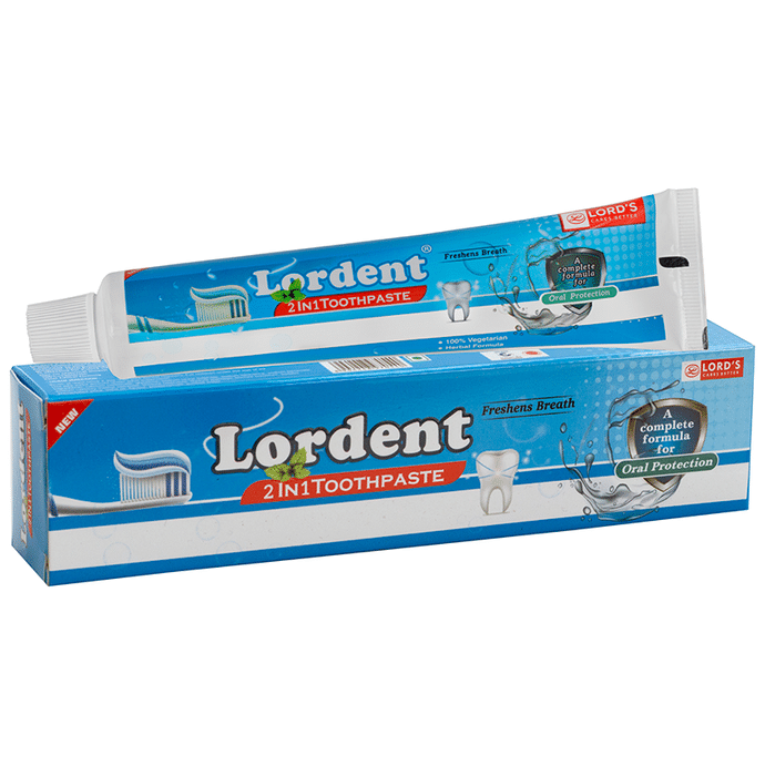 Lord's Lordent 2 in 1 Toothpaste