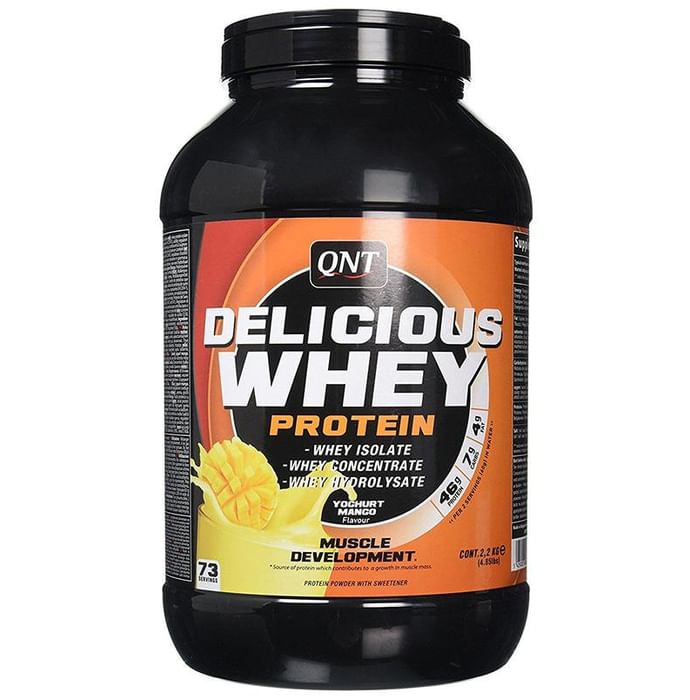 QNT Delicious Whey Protein Yoghurt Mango