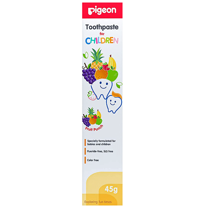 Pigeon Toothpaste for Children (45gm Each) Fruit Punch