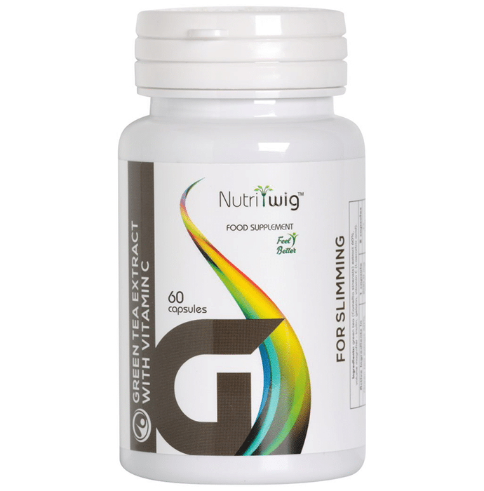 Nutritwig Green Tea Extract with Vitamin C Capsule