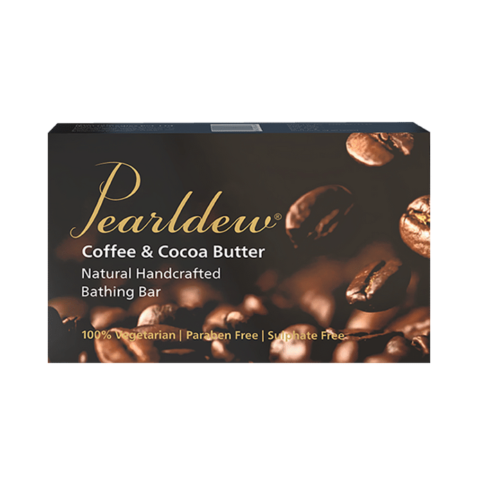 Pearldew Coffee & Cocoa Butter Natural Handcrafted Bathing Bar
