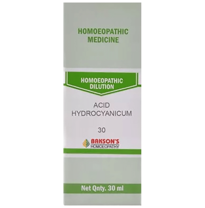 Bakson's Acid Hydrocyanicum Dilution 30