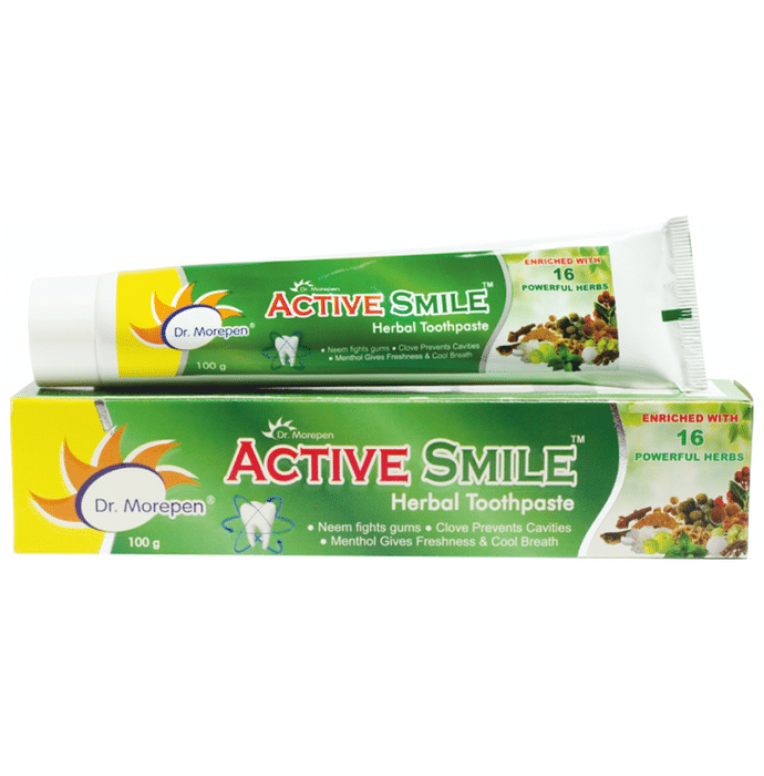 Dr. Morepen Active Smile Herbal Toothpaste