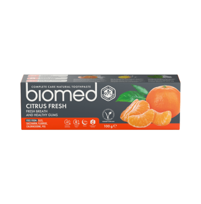 Biomed Complete Care Natural Toothpaste (100gm Each) Citrus Fresh
