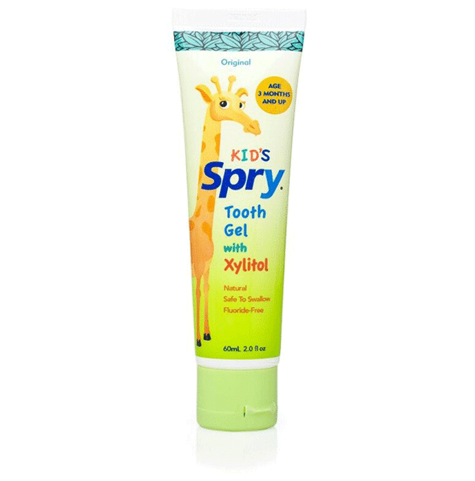 Xlear Kid's Spry Tooth Gel with Xylitol Toothpaste Original