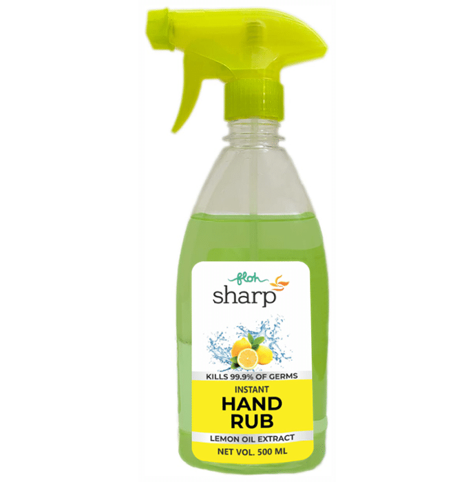 FLOH Lemon Oil Extract Sharp Instant Hand Rub Sanitizer