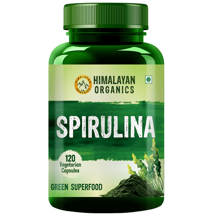 Himalayan Organics Spirulina Vegetarian Capsule