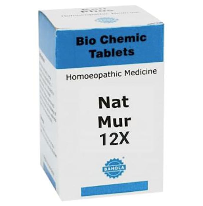 Bahola Nat Mur Biochemic Tablet 12X