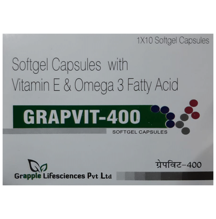 Grapvit 400 Softgel Capsule