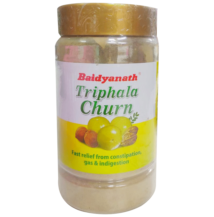 Baidyanath Triphala Churna Helps Relieve Constipation, Quick Acidity & Gas Relief