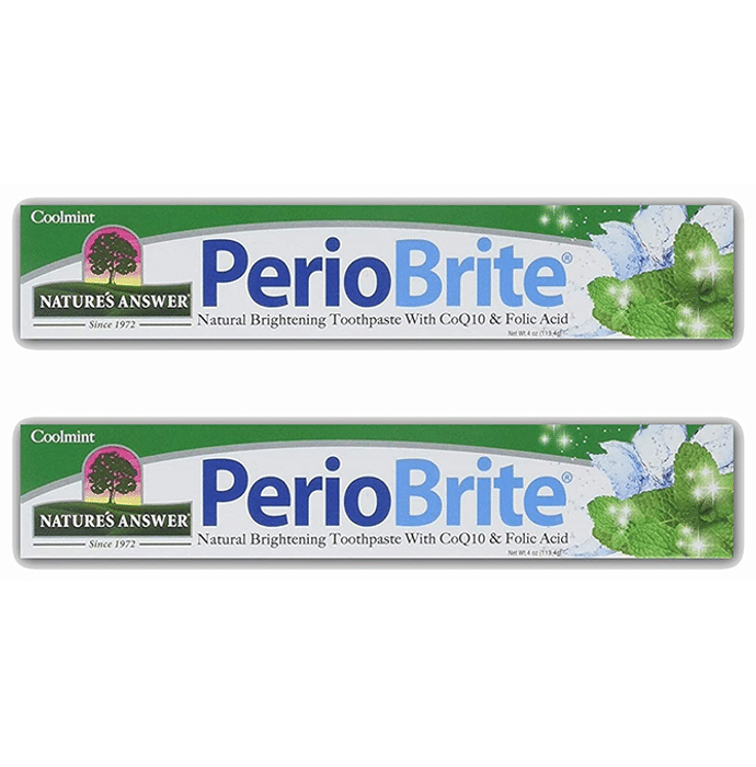 Nature's Answer Perio Brite Toothpaste (113.4gm Each) Cool Mint