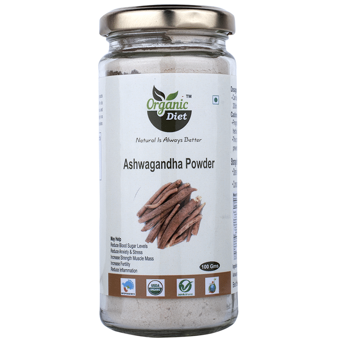 Organic Diet Ashwagandha Powder