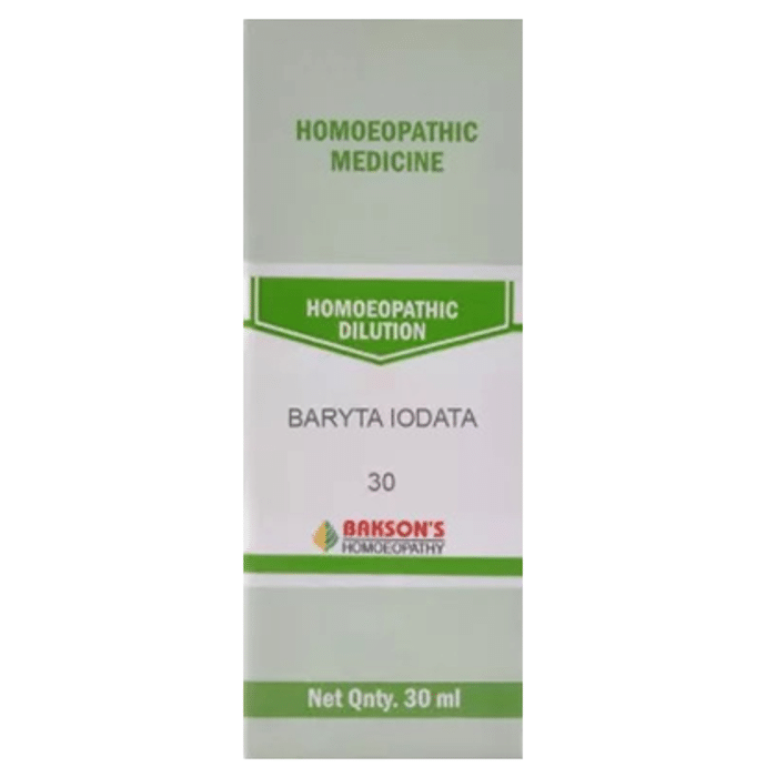 Bakson's Baryta Iodata Dilution 30