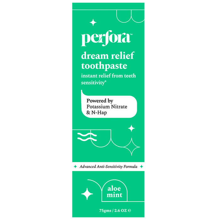 Perfora Dream Relief Toothpaste Aloe Mint