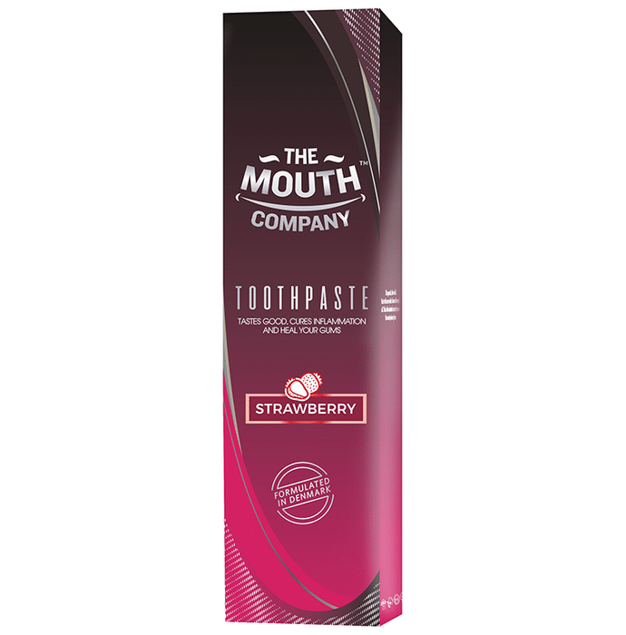 The Mouth Company Strawberry Toothpaste (50gm Each)