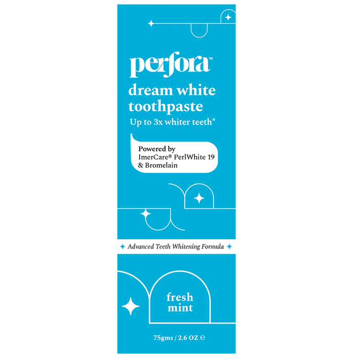 Perfora Dream White Toothpaste Fresh Mint